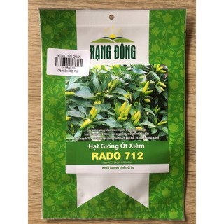 Hạt Giống Ớt Xiêm RĐ 712
