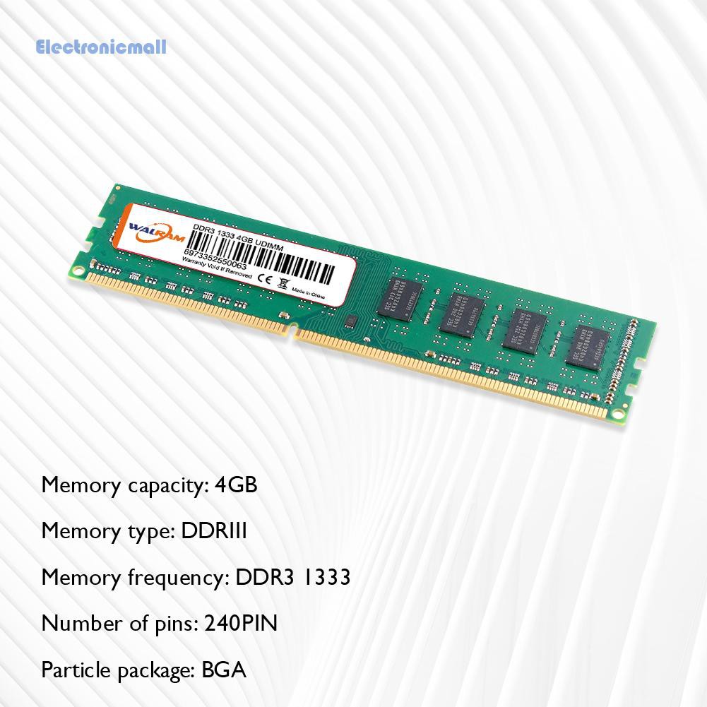 Mô Đun Lưu Trữ Ram Điện Tử 240 Pin 4gb 1333mhz Ddr3 Pc