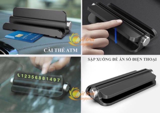 [ RẺ VÔ ĐỊCH ]Bảng ghi số điện thoại cho xe ô tô khi dừng đỗ - Có giá đỡ điện thoại | BigBuy360 - bigbuy360.vn