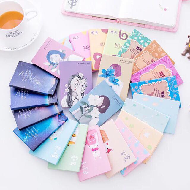 🦄Gói 50 GIẤY THẤM DẦU nội địa kiềm dầu dưỡng da giảm mụn sỉ tốt NGỰA BEAUTY | BigBuy360 - bigbuy360.vn