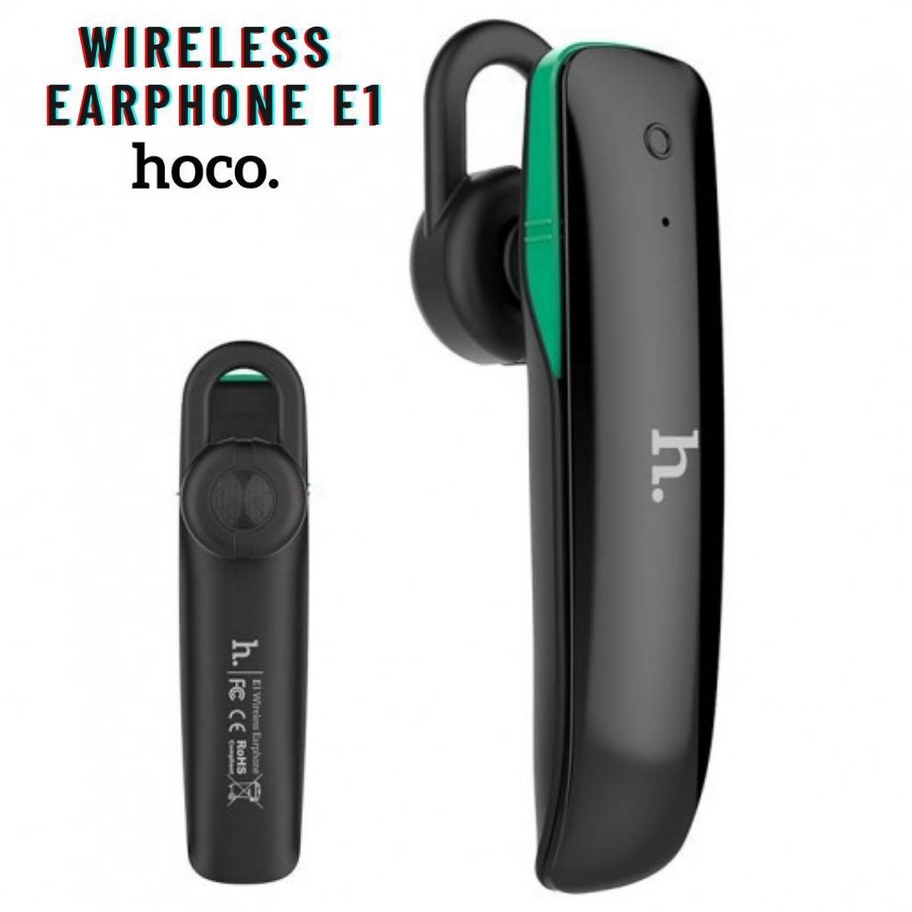 Tai Nghe Bluetooth HOCO E1 ♥ Không Dây Chống Ồn Tương Thích Với Mọi Thiết Bị Điện Thoại