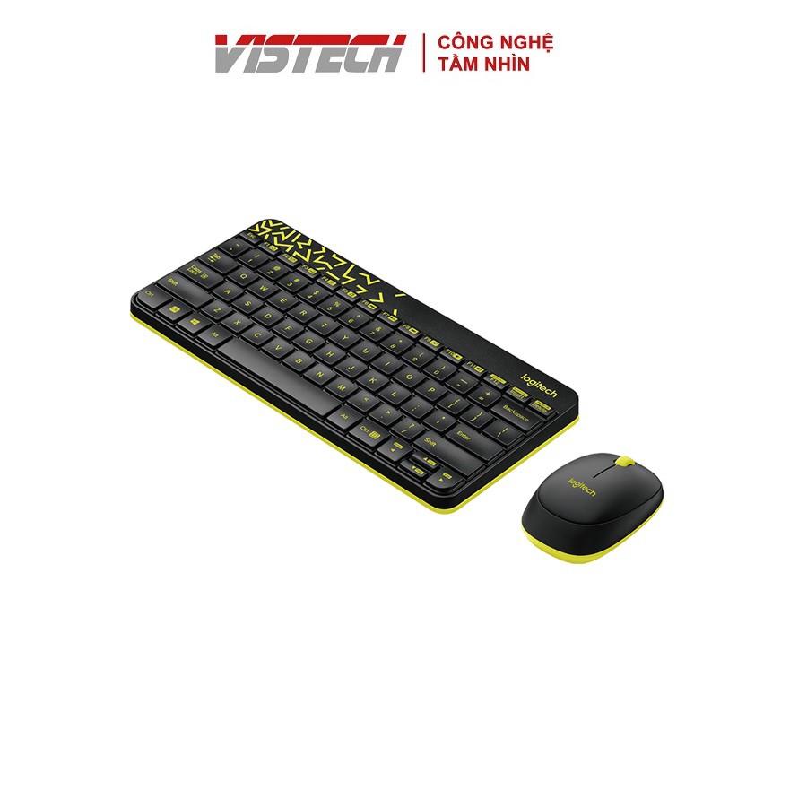 Bộ Bàn Phím Và Chuột Không Dây Logitech MK240