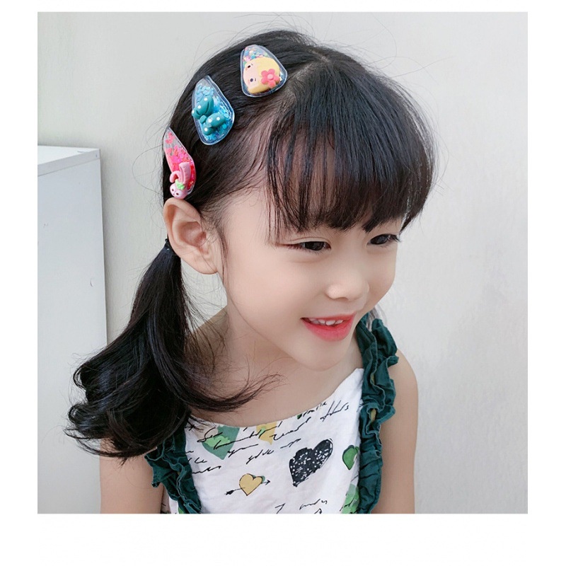 Dễ Thương Kẹp Tóc Mái Xinh Xắn Đáng Yêu Cho Bé Gái