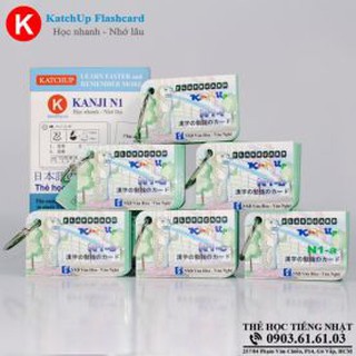 COMBO trọn bộ cao cấp tiếng Nhật N1 | KatchUp Flashcard