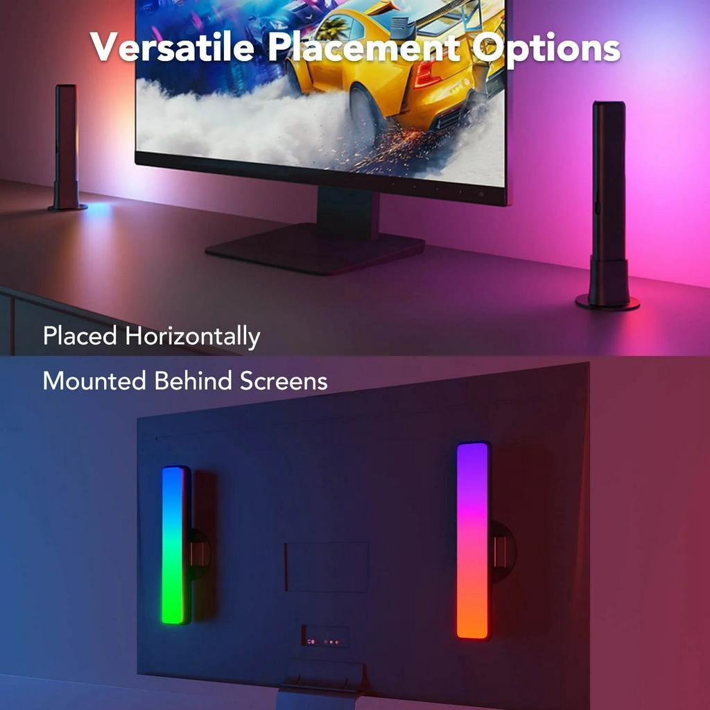 Đèn led tivi Govee Flow Plus Light Bars H6056 | Đèn trang trí TV thông minh | Thiết kế sang trọng | Tính năng hiện đại