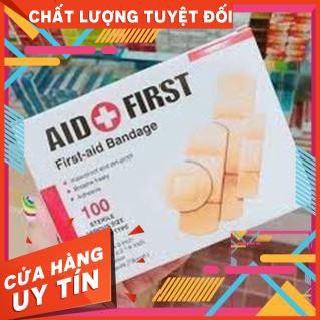 Hộp 100 miếng băng urgo aid first