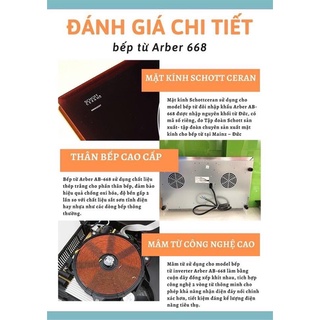 bếp từ đôi ARBER AB668