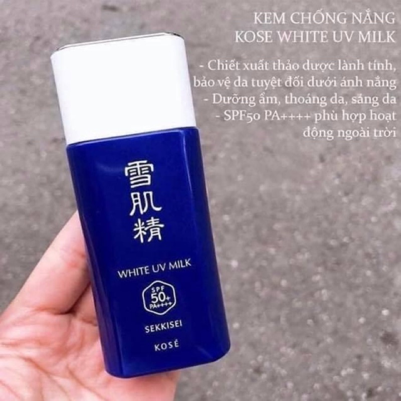 Kem chống nắng KOSE Milk SPF50+ / PA++++