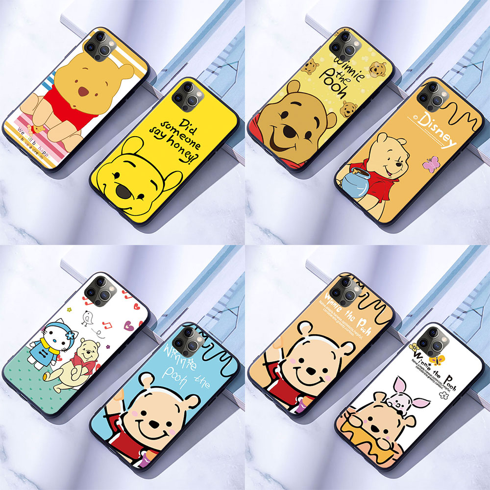 Samsung Galaxy J2 Pro J4 J6 J8 2018 Plus J4+ J6+ Silicone mềm Case vỏ điện thoại Gấu Pooh