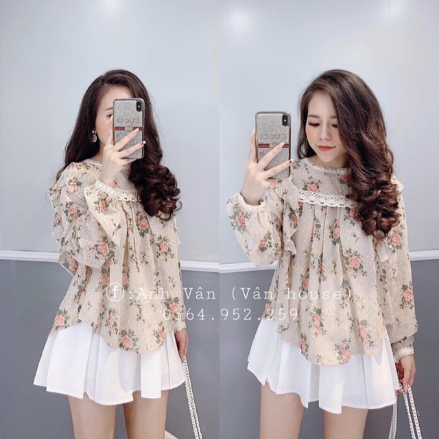 bán sỉ áo hoa babydoll