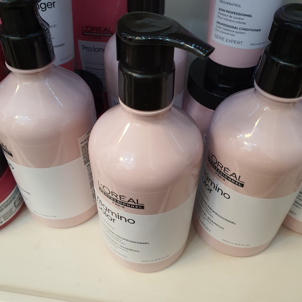 Dầu gội bền mầu nhuộm Loreal Vitamino Color 1500ml-500ml-300ml