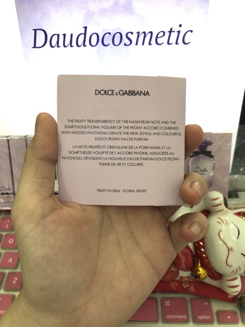 [ vial ] Nước hoa Dolce & Gabbana Dolce D&G Dolce Peony EDP 1ml