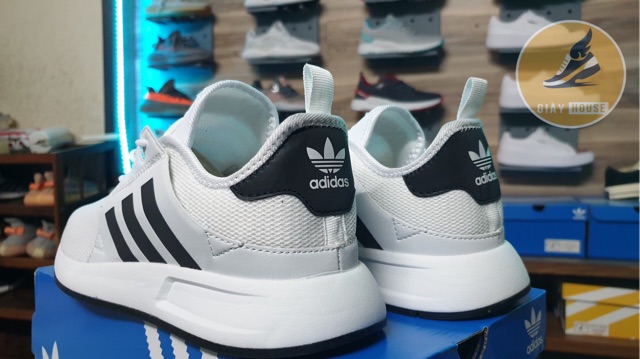 HÀNG XỊN GIÀY ADIDAS -XPLR SIÊU ĐẸP-TRẮNG SỌC ĐEN PHẢN QUANG | BigBuy360 - bigbuy360.vn