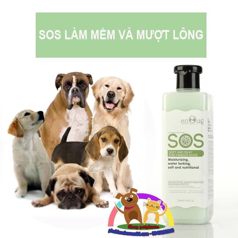 Sữa Tắm SOS Cho Chó Mèo, Cún, Thú Cưng