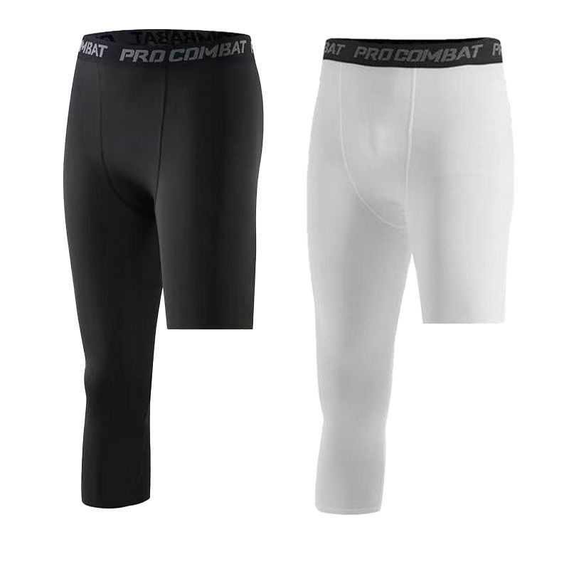 Quần Legging Lửng 3 / 4 Tập Thể Thao Cho Nam