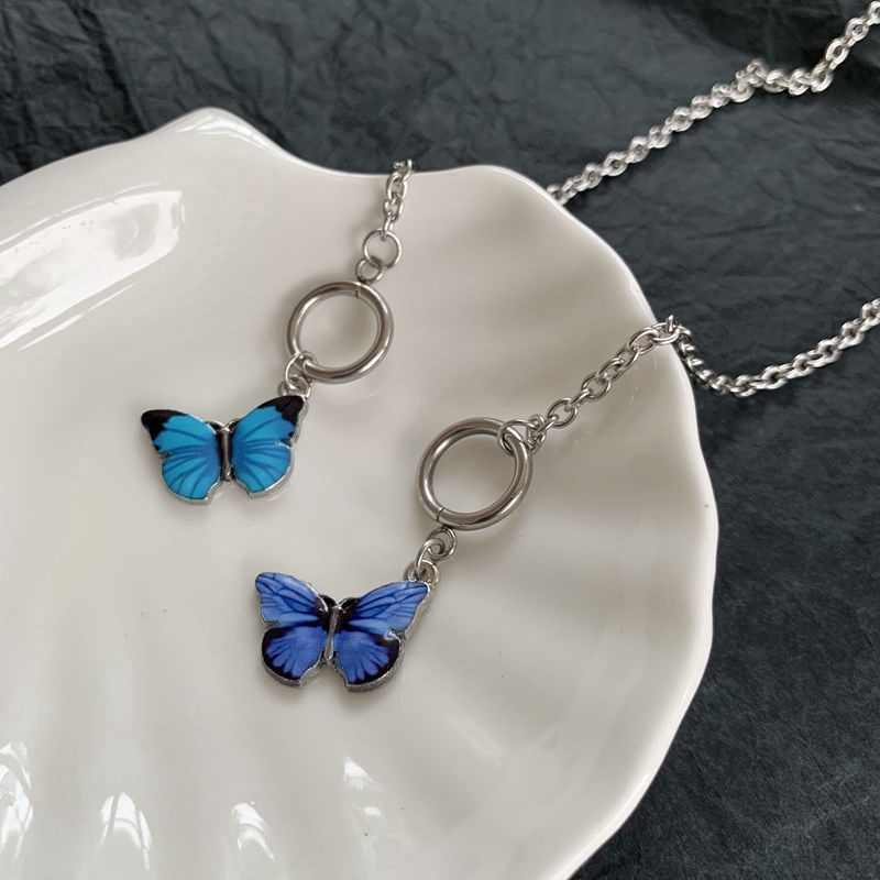 Vòng tay thiết kế hình bướm xinh xắn phong cách Hàn Quốc