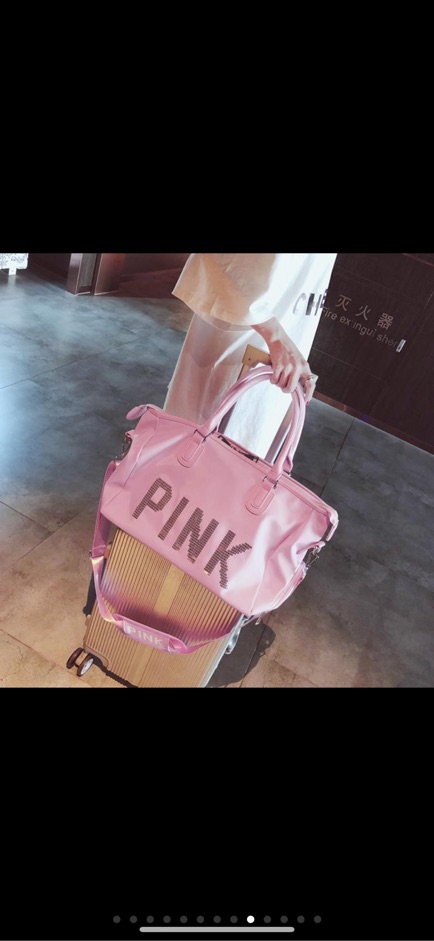Túi du lịch Pink 💥FREESHIP 50K💥 TÚI DU LỊCH CAO CẤP DA QUẢNG CHÂU LOẠI 1  size đại VTH7
