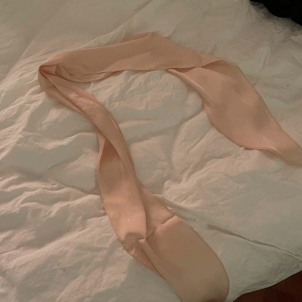 Khăn Quàng Cổ Vải Satin 15H Đa Chức Năng Phong Cách Hàn Quốc Cổ Điển Dành Cho Nữ