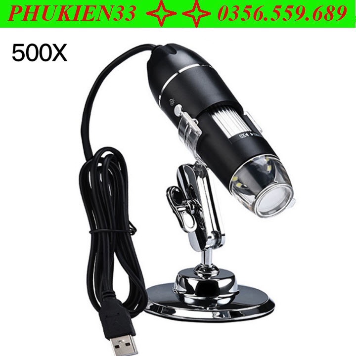 Kính hiển vi điện tử - Kính soi mạch điện thoại, kính hiển vi kĩ thuật số 500x