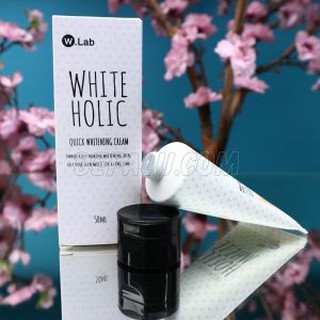 Kem dưỡng trắng da tức thì W.Lab White Holic 50ml