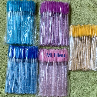 Chổi chải mi kim tuyến bịch 50 cây