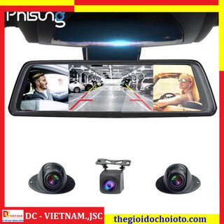 Camera hành trình cao cấp Phisung V9 Plus tích hợp 4 camera, Android Wifi GPS - Đẳng Cấp Nhất Thị Trường Hiện Nay - Hàn