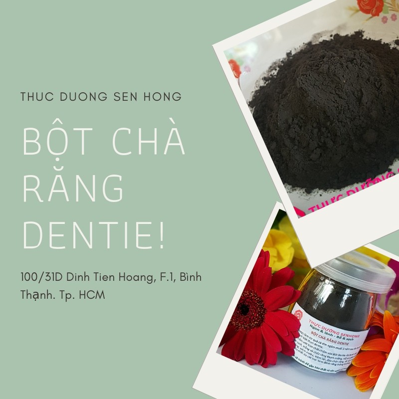 Bột Chà Răng Dentie (100gr) - Thực dưỡng Sen Hồng | BigBuy360 - bigbuy360.vn