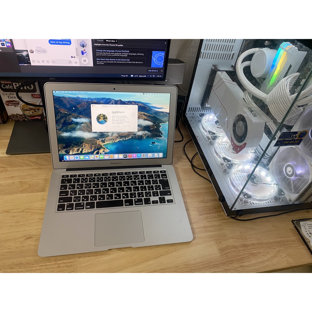 Mác Búc Air 2015 13 inch Core I5 4GB 128GB New 99% | BigBuy360 - bigbuy360.vn