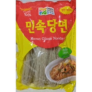 Miến khô hàn quốc chung jung one 1kg. 민속당면