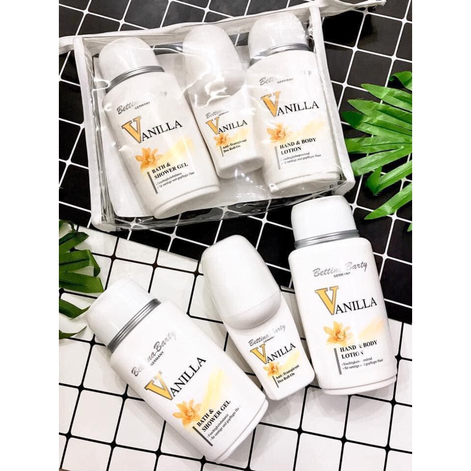 Set tặng quà Bettina Barty Hương vanilla gồm 3 sản phẩm Hàng Đức