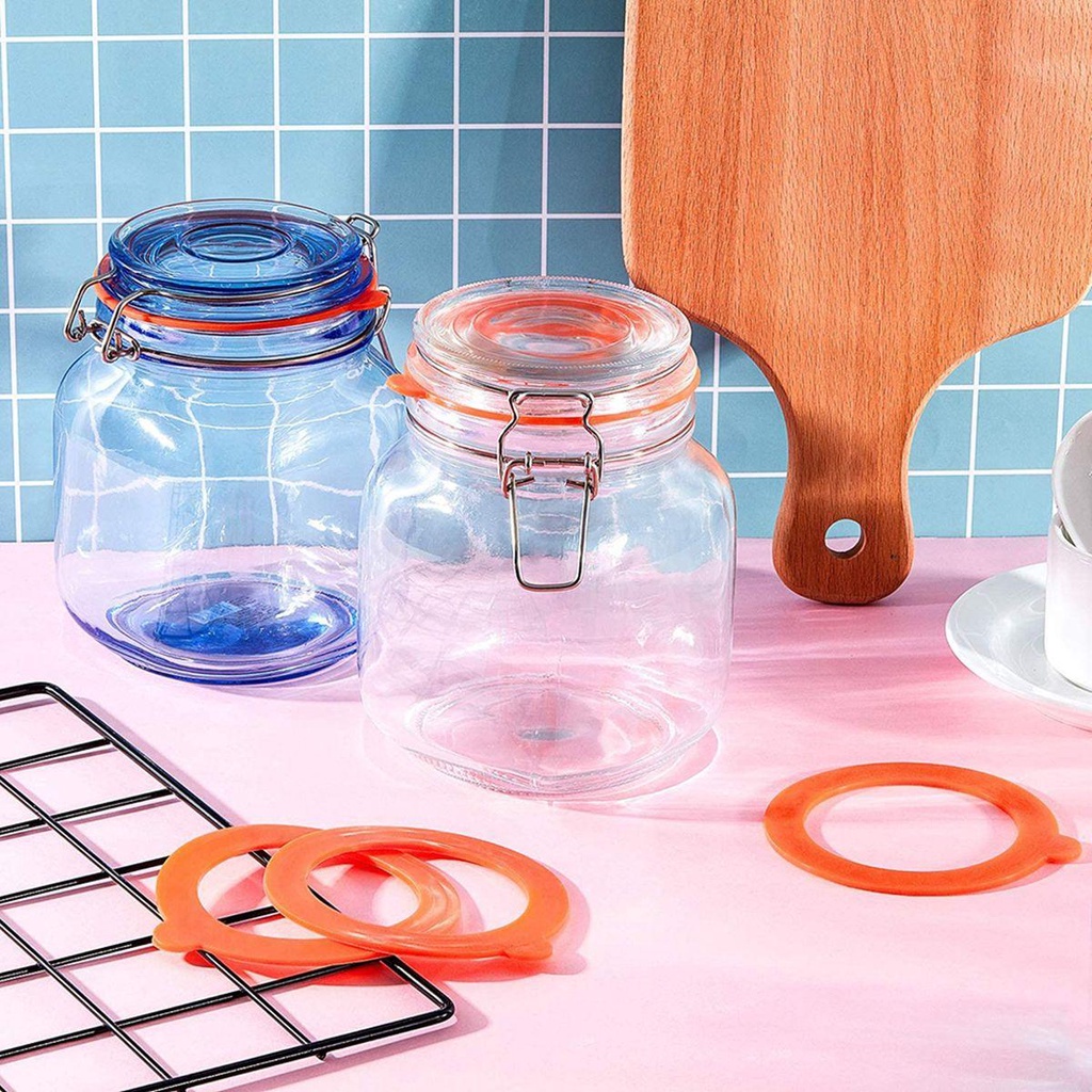 Vòng Đệm Lọ Bằng Silicone Chống Rò Rỉ Thay Thế Tiện Dụng
