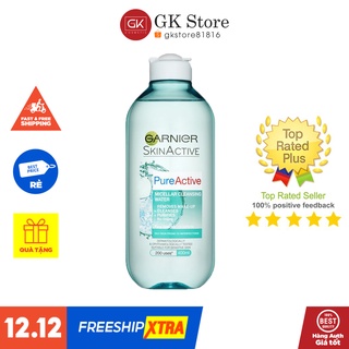 Nước Tẩy Trang Thế Hệ Mới - Garnier Pure Active Micellar Cleansing Water 400nl