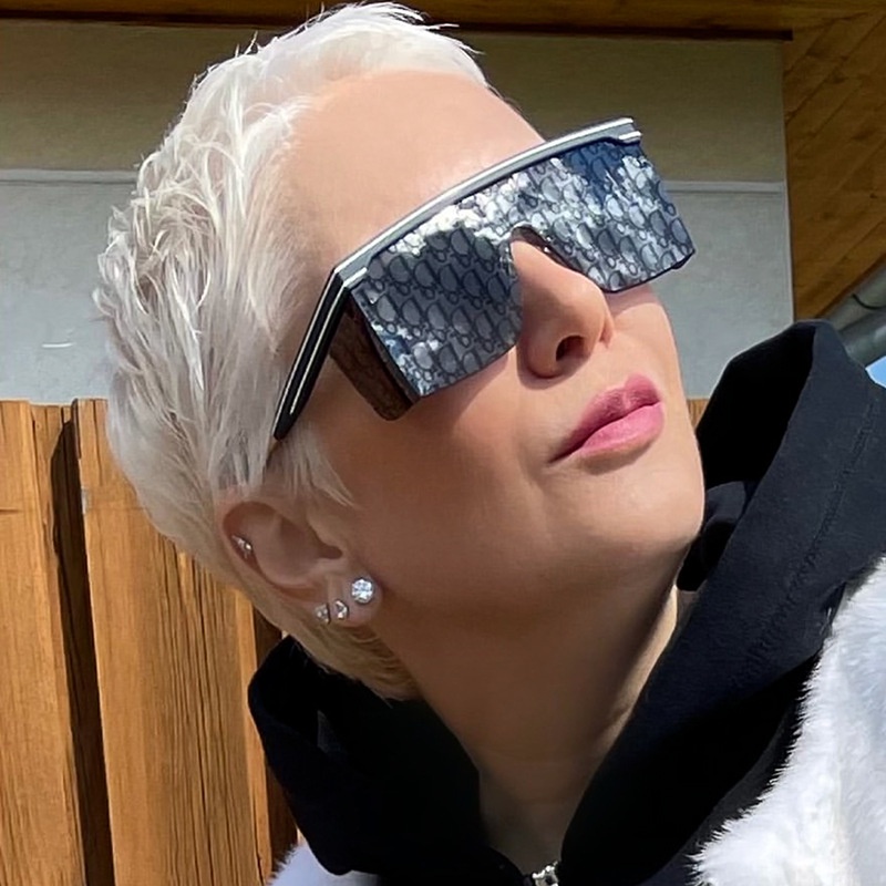 Kính Mát Bản To Thời Trang 2022 Phong Cách Sang Trọng Dành Cho Nam Và Nữ