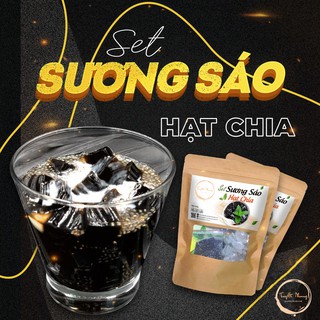 Set Sương Sáo Hạt Chia Cốt Dừa ( Set Lớn) 5 Vị Tặng Công Thức - TUYẾT NHUNG