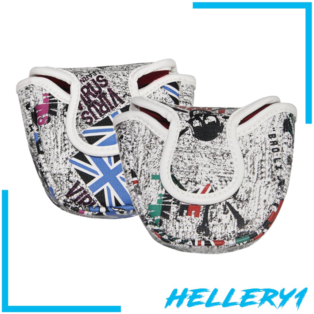 Vỏ Bọc Đầu Gậy Đánh Golf Bằng Da PU Chống Bụi Hellery1