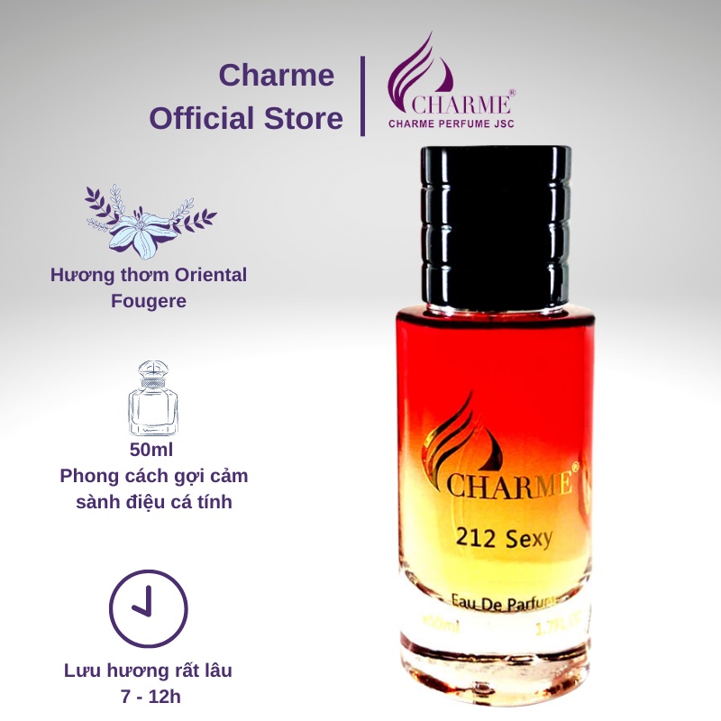 Nước hoa Charme 212 Sexy 50ml