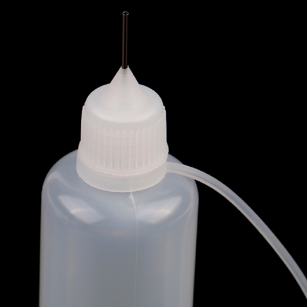 Set 5 chai bóp mũi kim JETTING bằng nhựa 30ml dùng để bôi keo DIY tiện dụng QDD