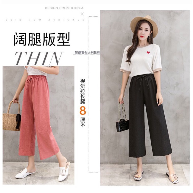 Quần đũi ống rộng đũi lụa siêu đẹp