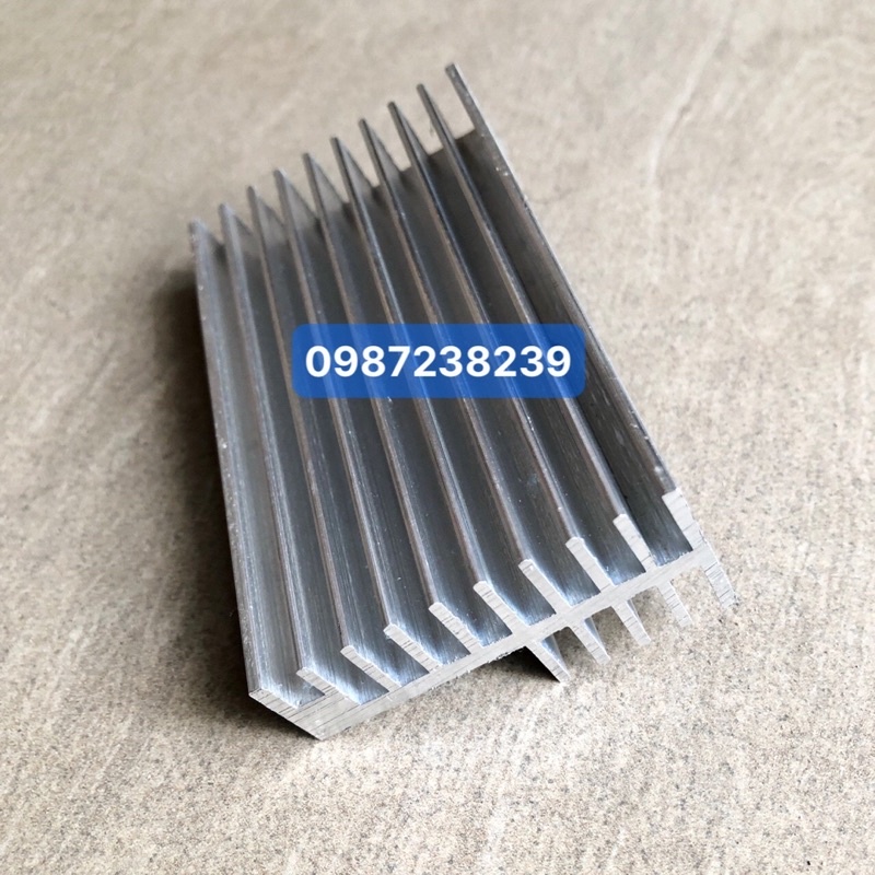 Nhôm tản nhiệt 2 tầng 100*31*57