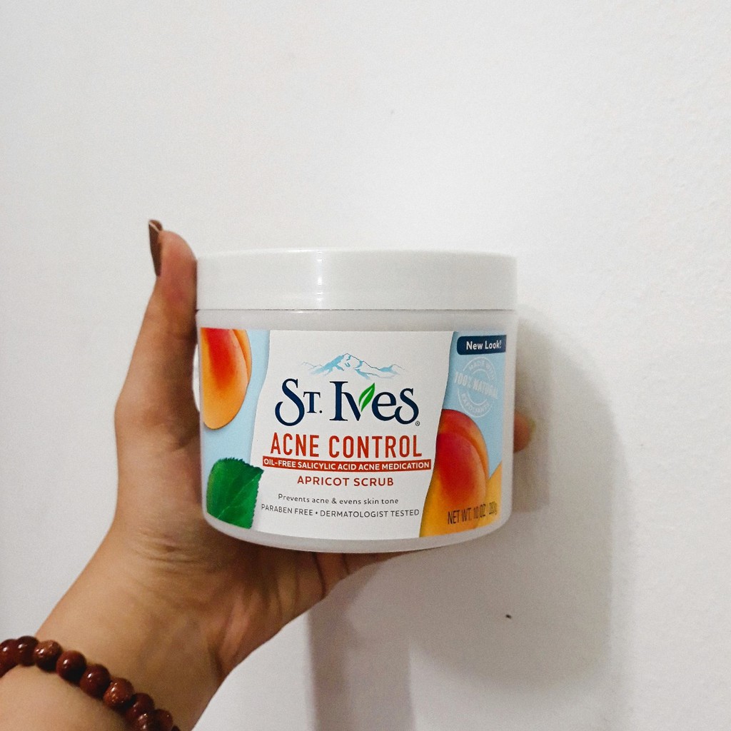 Tẩy tế bào chết St.Ives Apricot Scrub - Mẫu mới