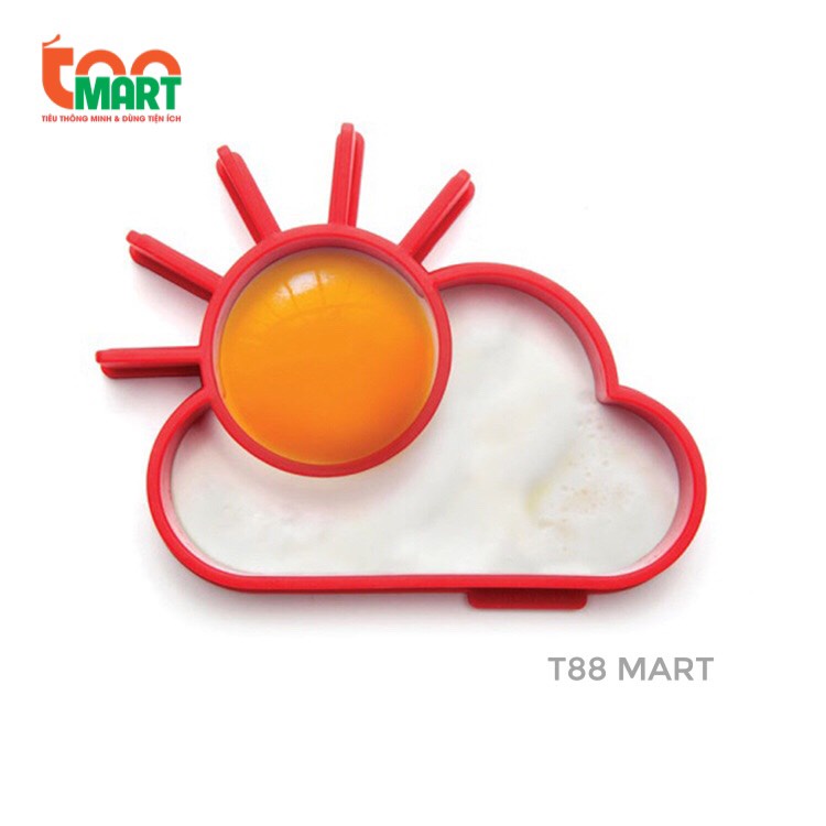 Khuôn nấu ăn tạo hình trứng hình đám mây ông mặt trời đáng yêu cho bé bữa ăn ngon miệng