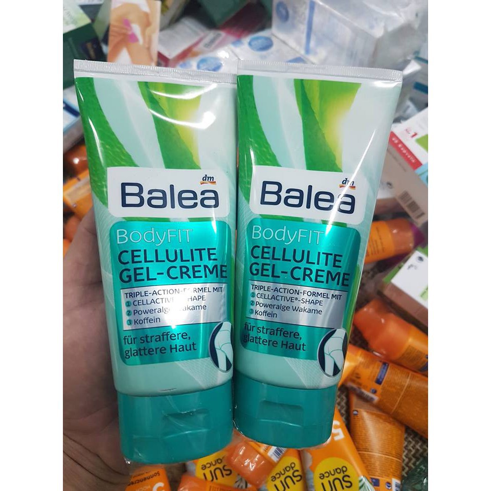 Kem tan mỡ [ GIẢM GIÁ ] Balea Cellulite Body Fit Đức , 200ml