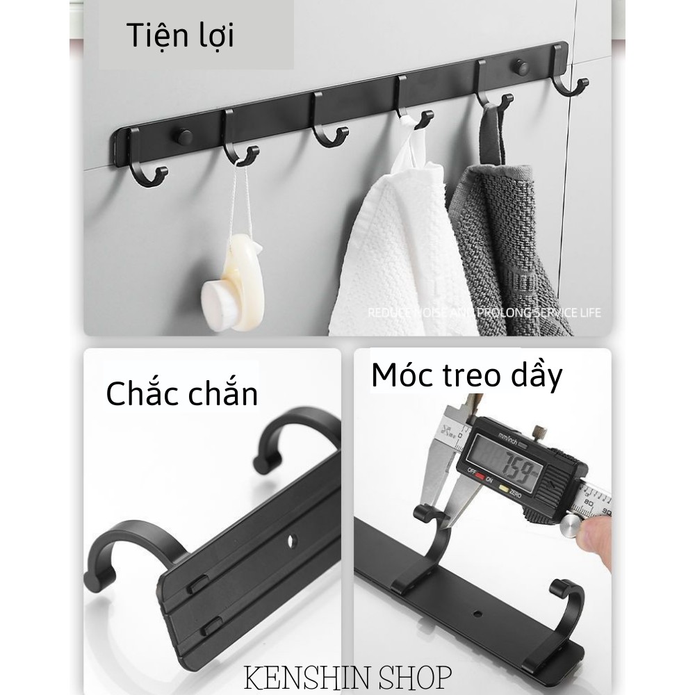 Móc treo quần áo gắn tường đa năng, móc treo đồ nhà tắm, nhà bếp, phòng ngủ KENSHIN SHOP