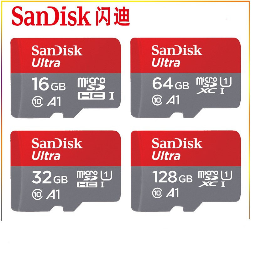 Thẻ Nhớ Sandisk Kingston Flash Di 32g 64g 128g Tốc Độ Cao