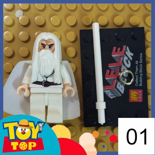 [Một con] ghép Lord of the Rings Chúa tể của những chiếc nhẫn : Minifigures hàng 2nd trưng bày tổng hợp