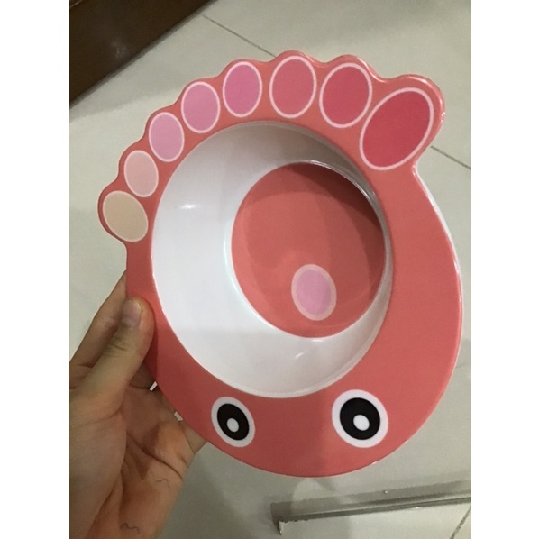 Bát ăn dặm hình thú cưng chất liệu sợi tre chịu nhiệt cao an toàn cho bé