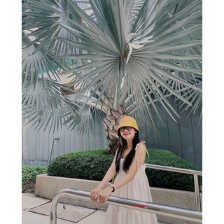 ĐẦM MAXI TRẮNG HAI DÂY
