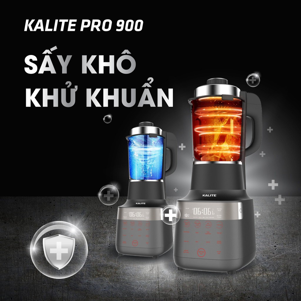 Máy xay sinh tố trái cây đa năng thịt cá kết hợp Máy làm sữa hạt KL950 thay thế  KALITE PRO-900 , bảo hành chính hãng