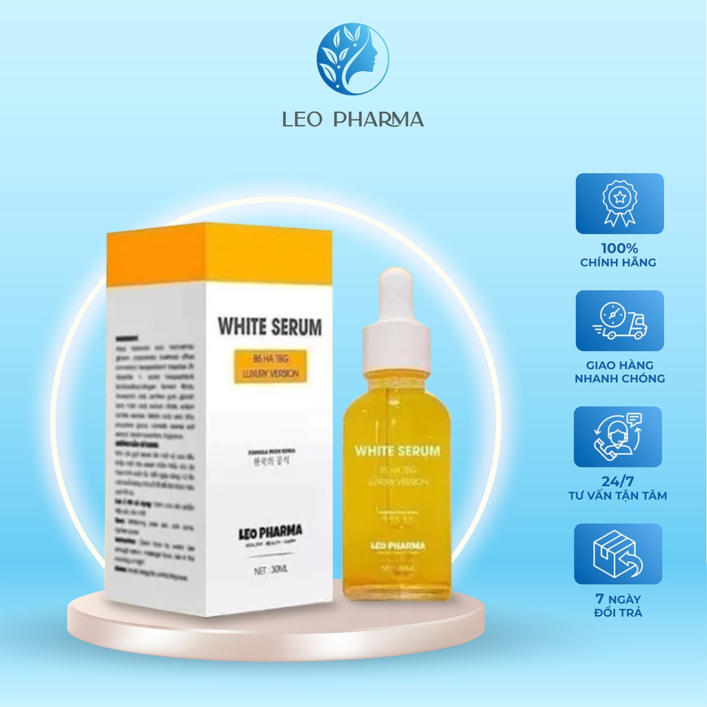 Serum dưỡng da, căng bóng da, mờ thâm hiệu quả - Dược mỹ phẩm Leo Pharma