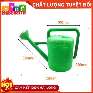 Ô doa nhựa cổ cao/Bình nhựa cổ thấp cổ cao tưới cây 8Lít-10 lít-Giadung24h